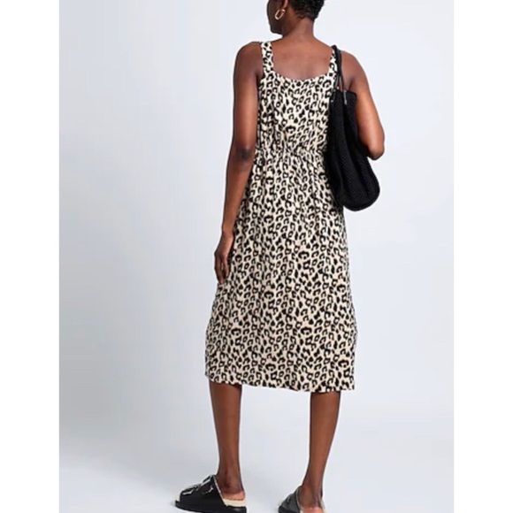 Vero Moda Leopard Print Sand Dress Size XS - Picture 3 of 12